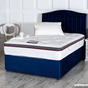 Amber Pocket Sprung Blue Base Mattress