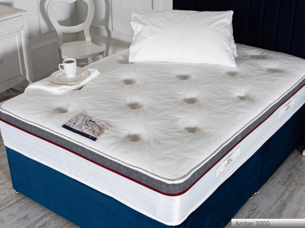 Amber Pocket Sprung Blue Base Mattress - Image 2