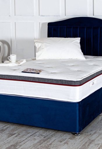 amber pocket sprung blue base mattress